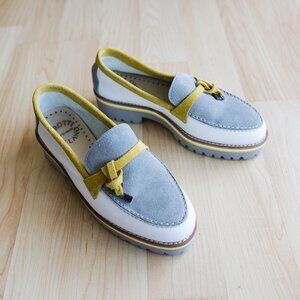 Loafer Shoes Leather Italian Handmade